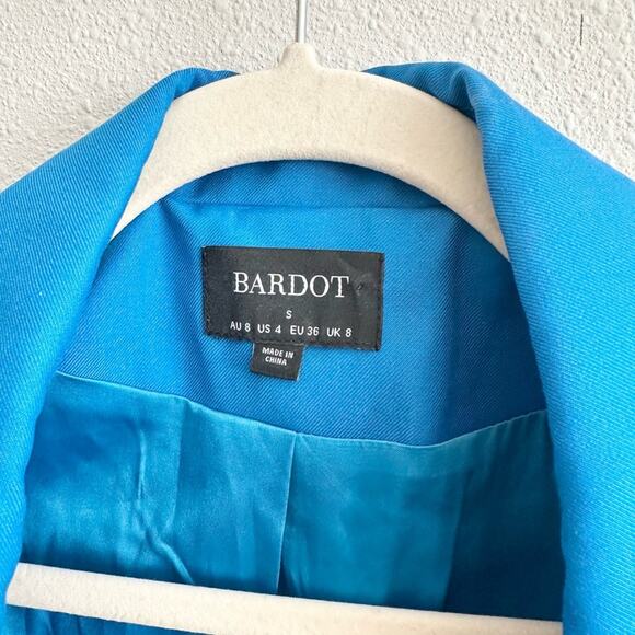 NEW Bardot Sandie Blazer in Cobalt Size Small - Picture 7 of 11